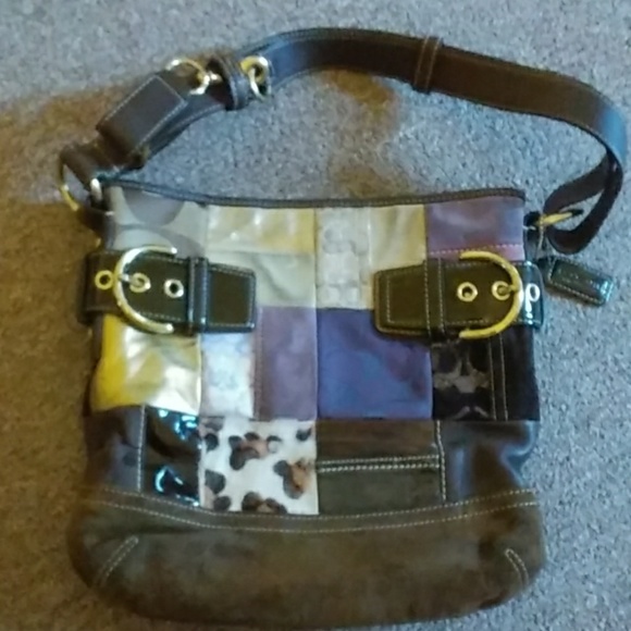 Coach Handbags - Coach Limited Edition Patchwork Purse #3573